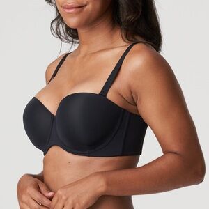PrimaDonna Every Woman Strapless Convertible Bra Black — 30D (EU 65D)
